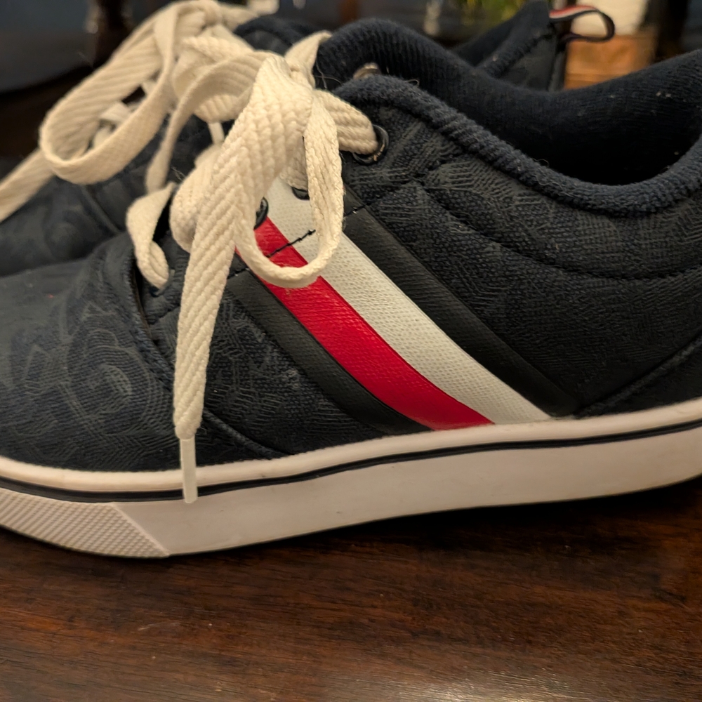 Heely's Tommy Hilfiger Sneakers Navy with White Laces